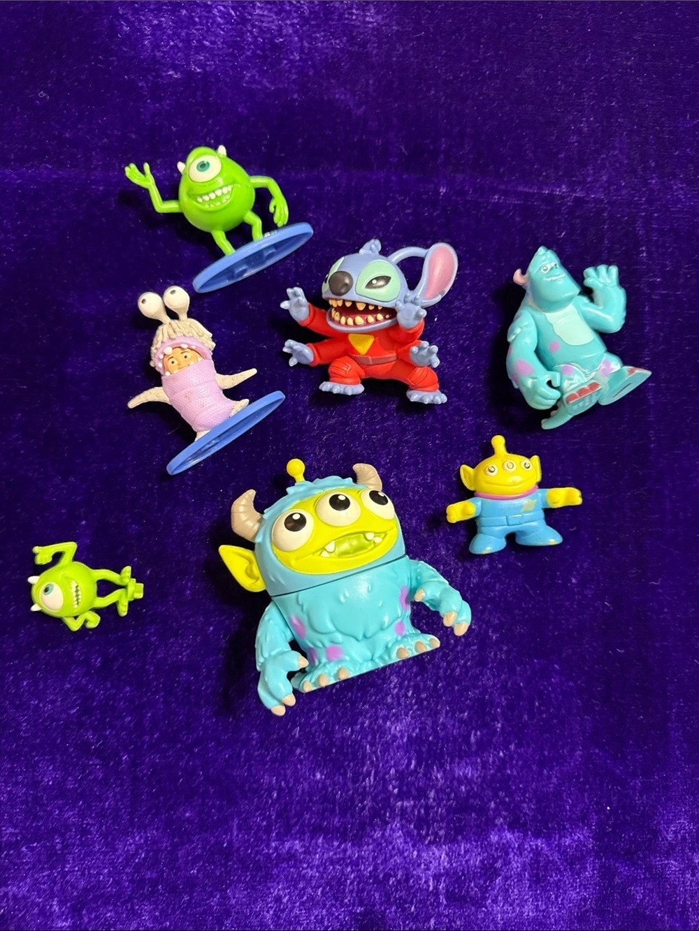 Mattel Disney Pixar Toy Story, Mike Wazowski, Sulley, Boo, Stitch